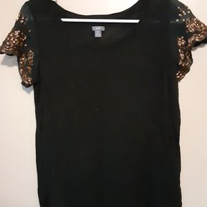 Delicate and Soft w/Gold Sequins